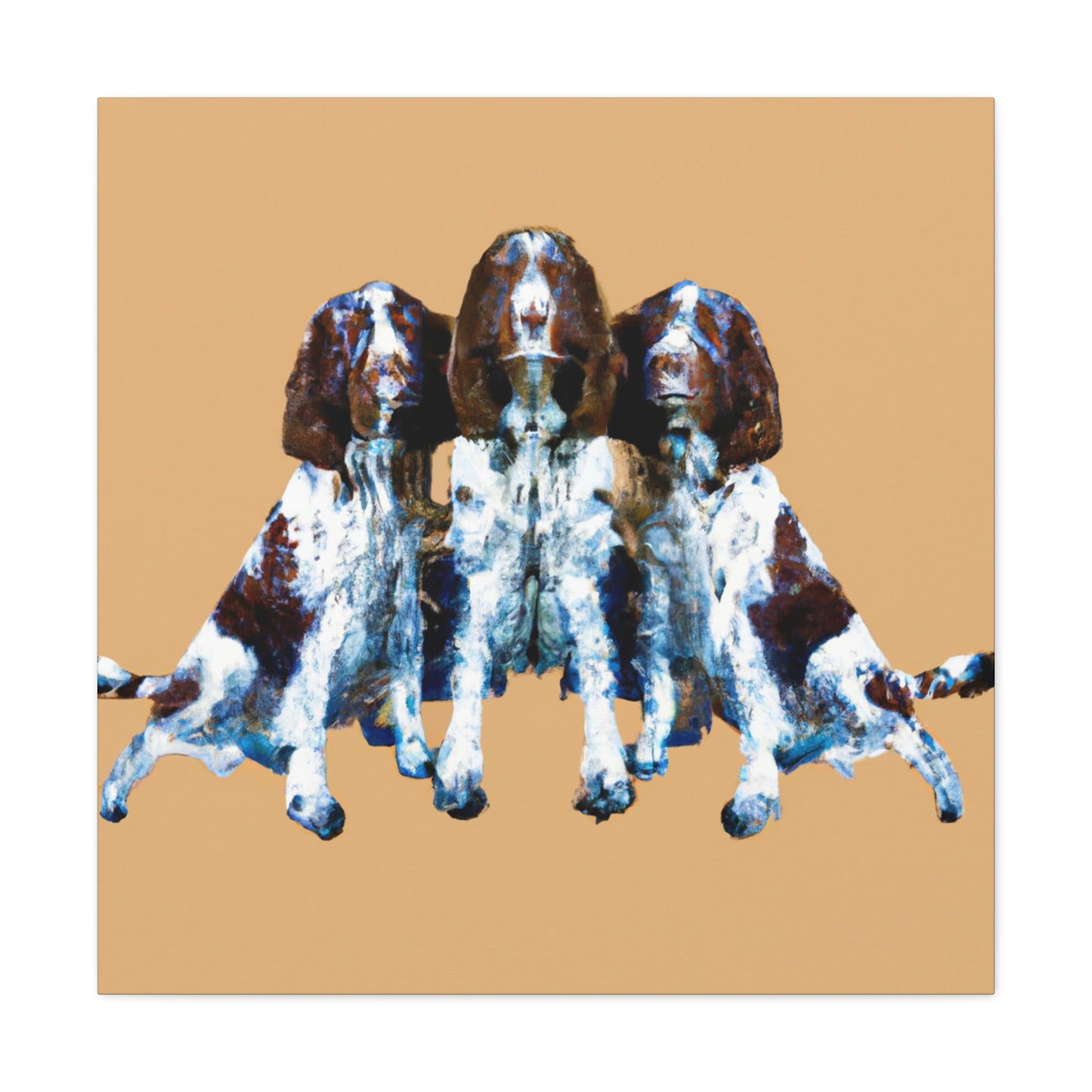 "Proud Springer Spaniel" - Canvas