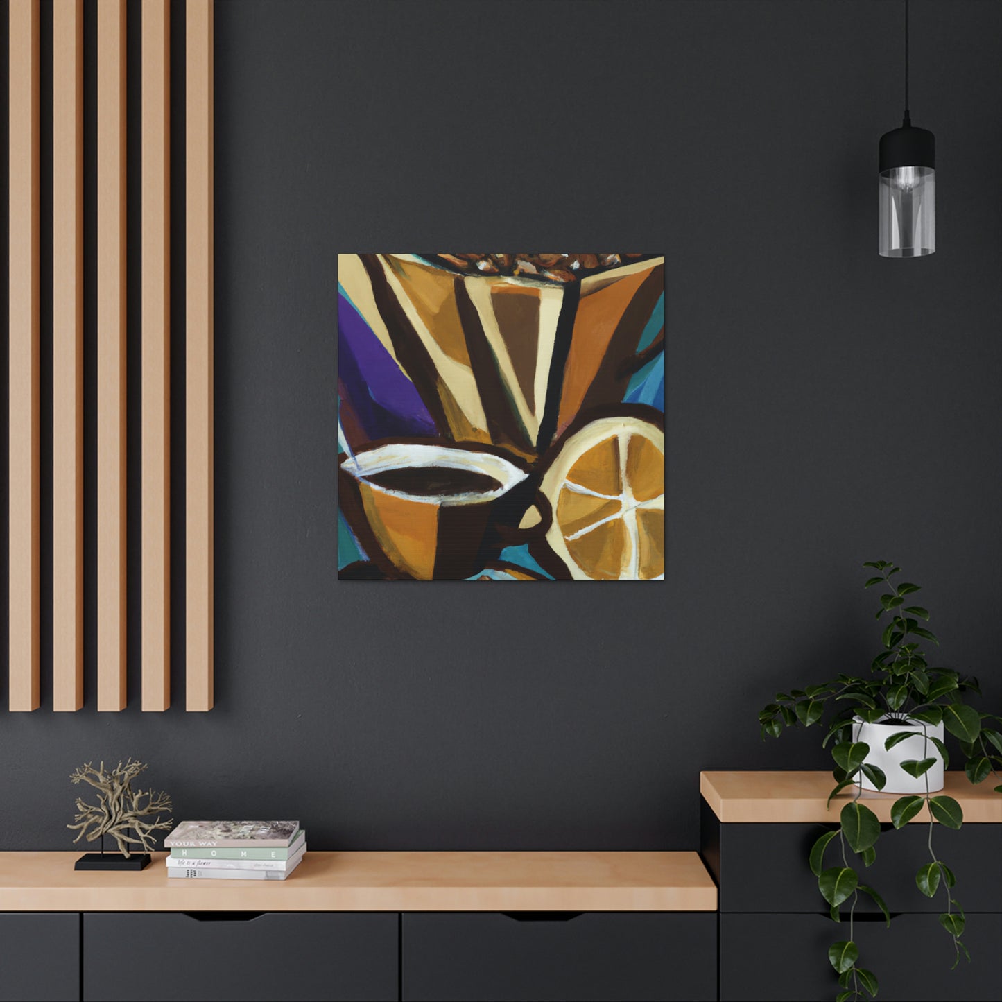 Coffee and Expressionism - Canvas