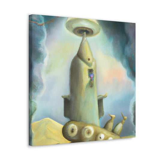 "Abstract Turret Scape" - Canvas