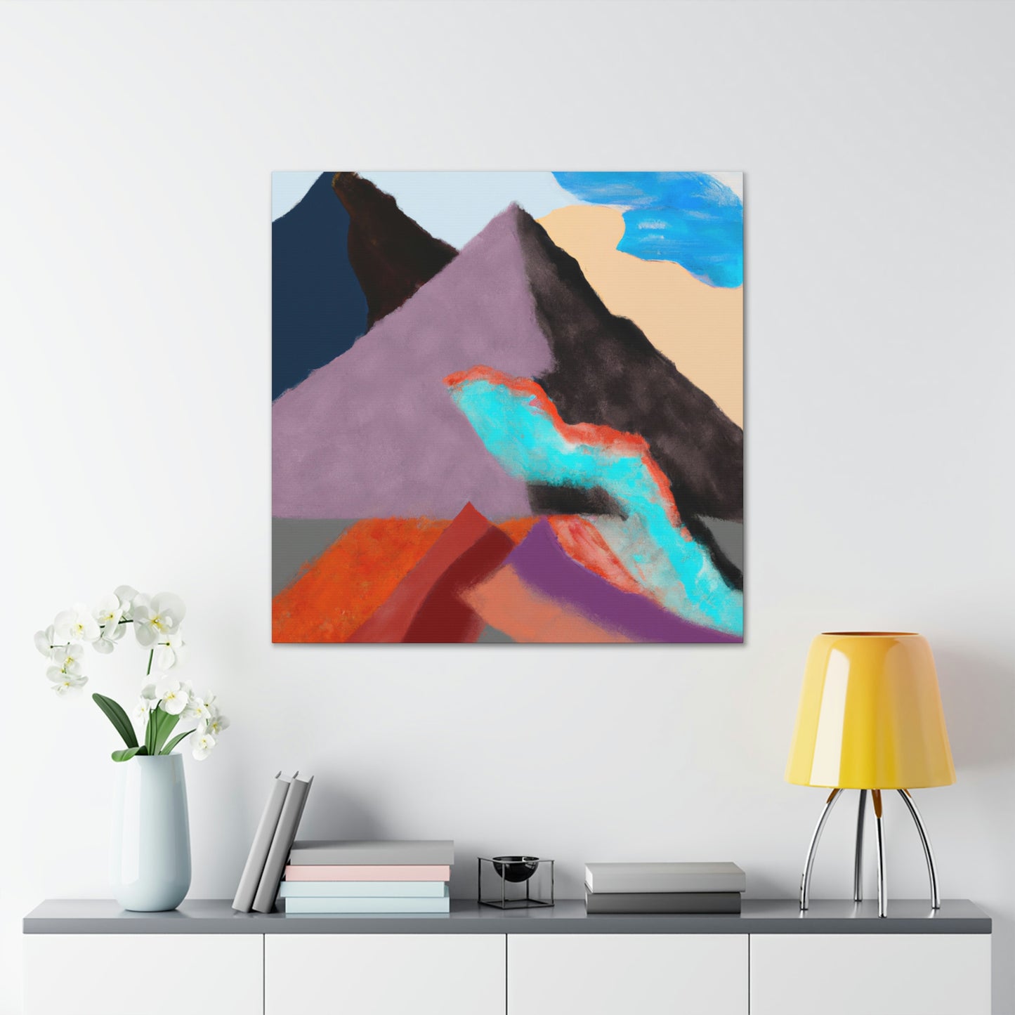 Mountain Tops Majestic - Canvas