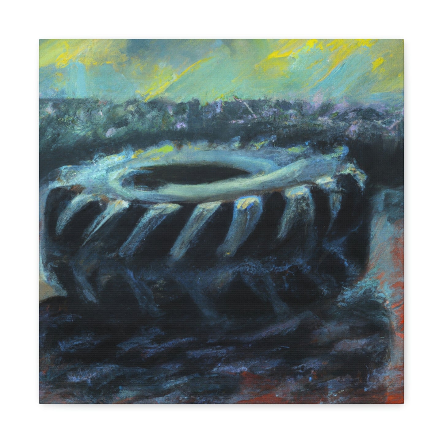 Tire of Age and Toil - Canvas