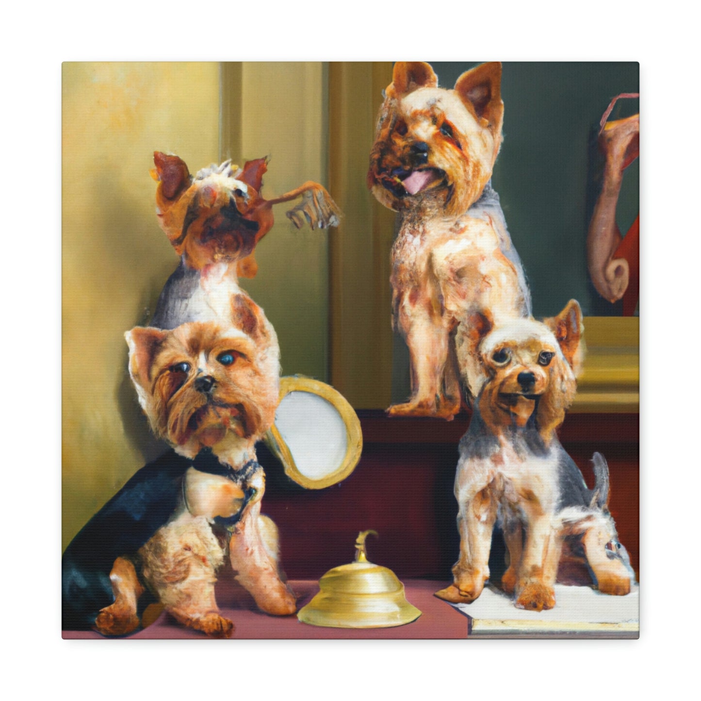 Yorkshire Terrier Majesty - Canvas