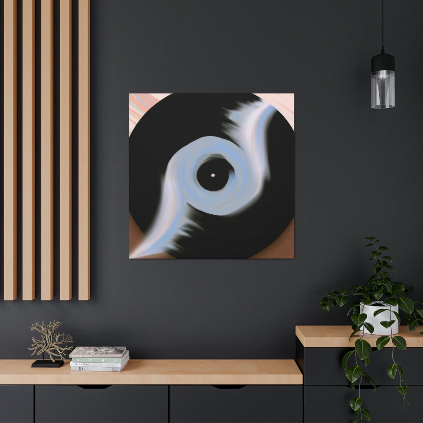 Vinyl Record Melodies - Canvas