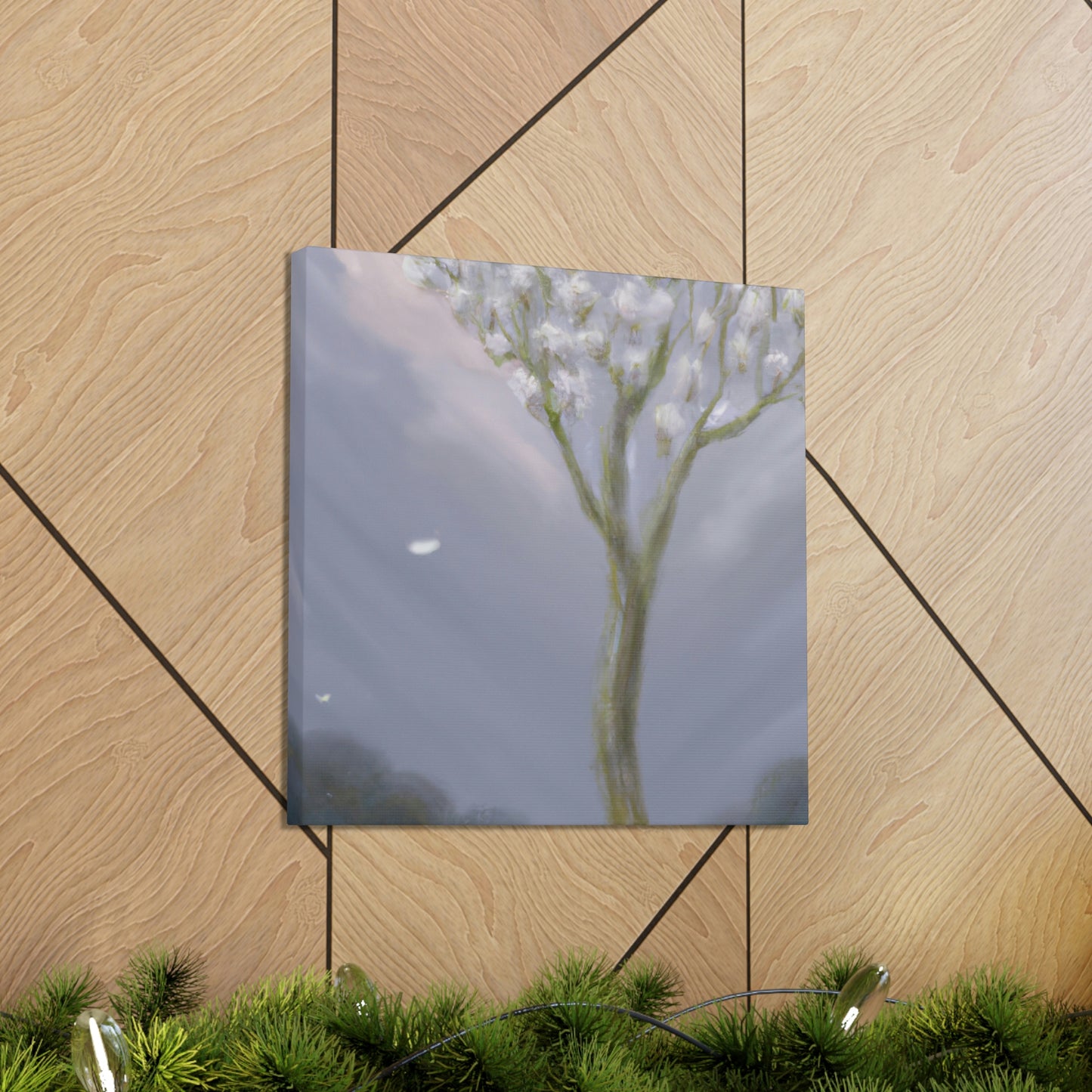 "Magnolia's Mystic Bloom" - Canvas