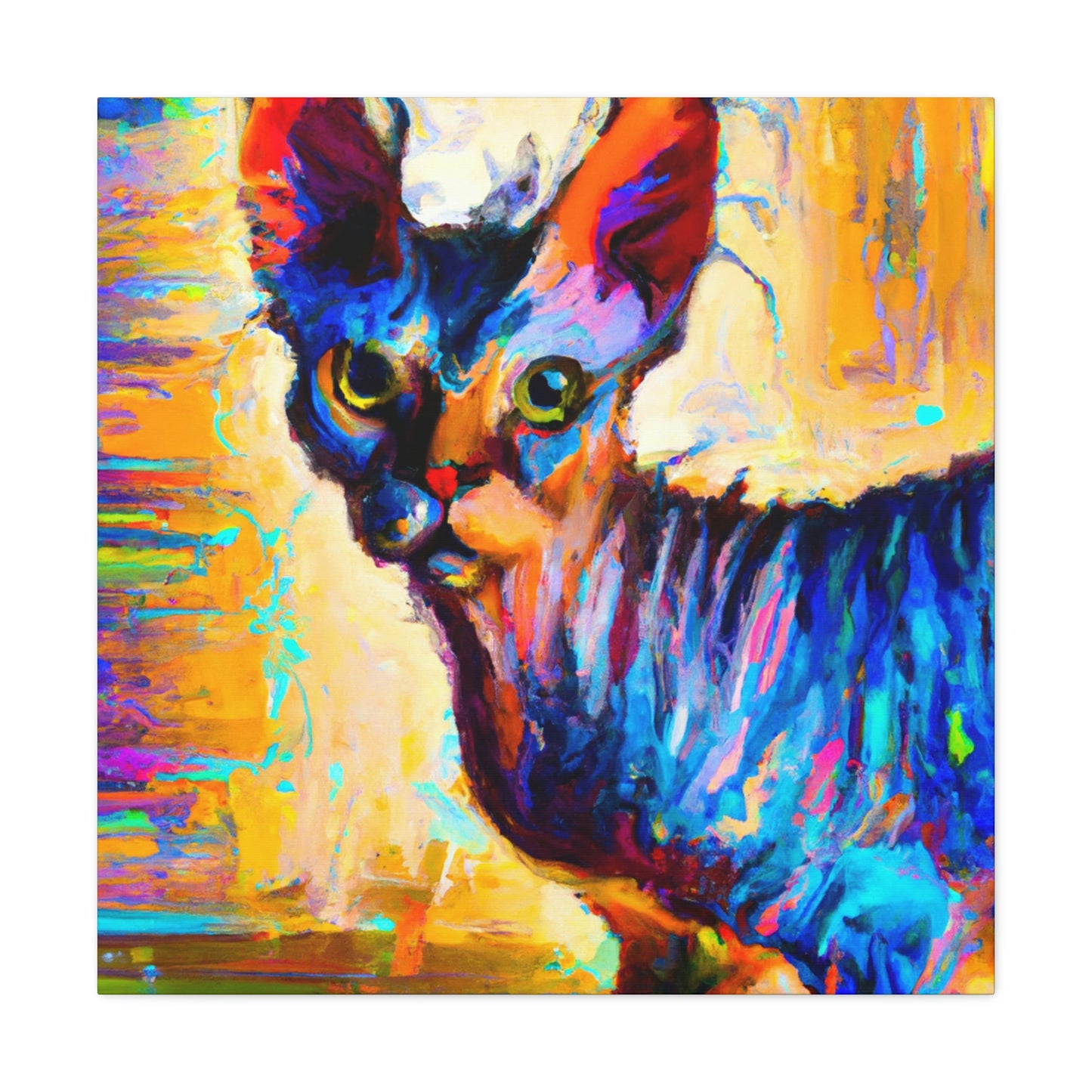 Mysterious Sphynx Shade - Canvas