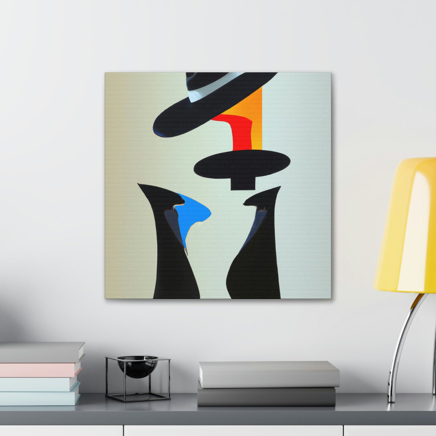 "Cowboy Hat Deco Dream" - Canvas