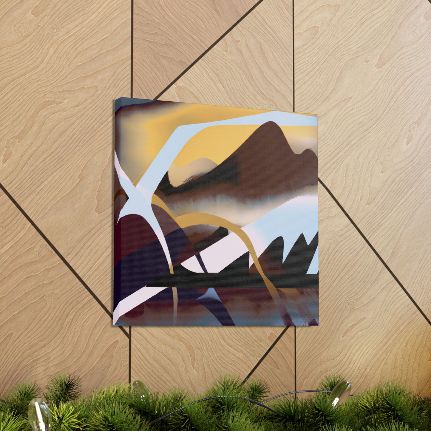 Mountain Reflections 1940 - Canvas