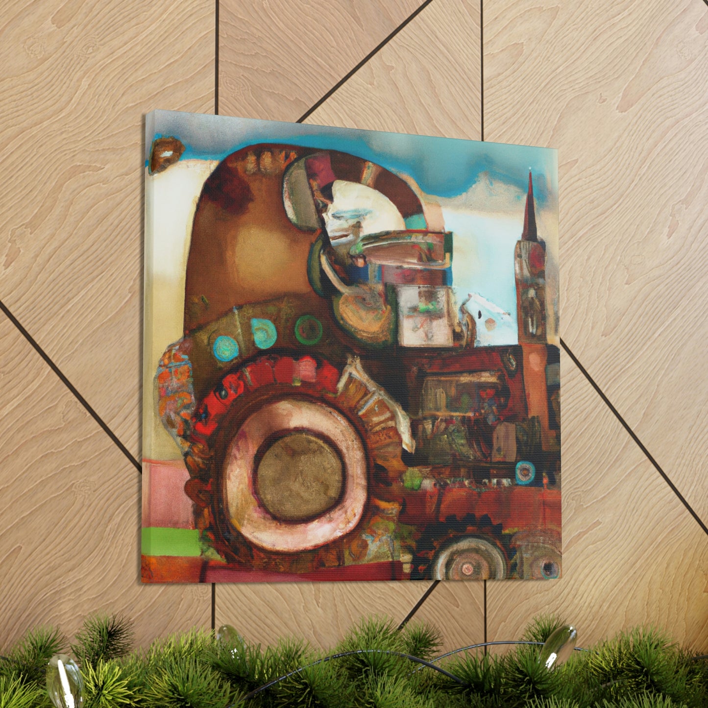 Tractor in Progressions - Canvas