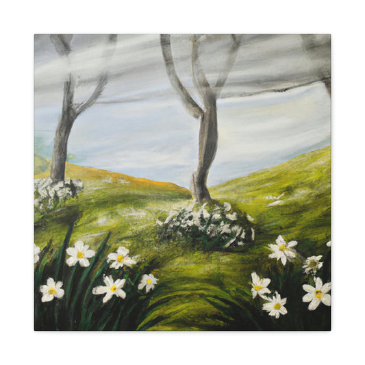 "Daffodils in Bloom" - Canvas