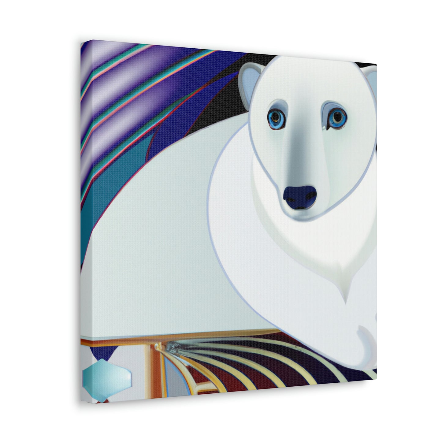 Ermine's Shining Splendor - Canvas