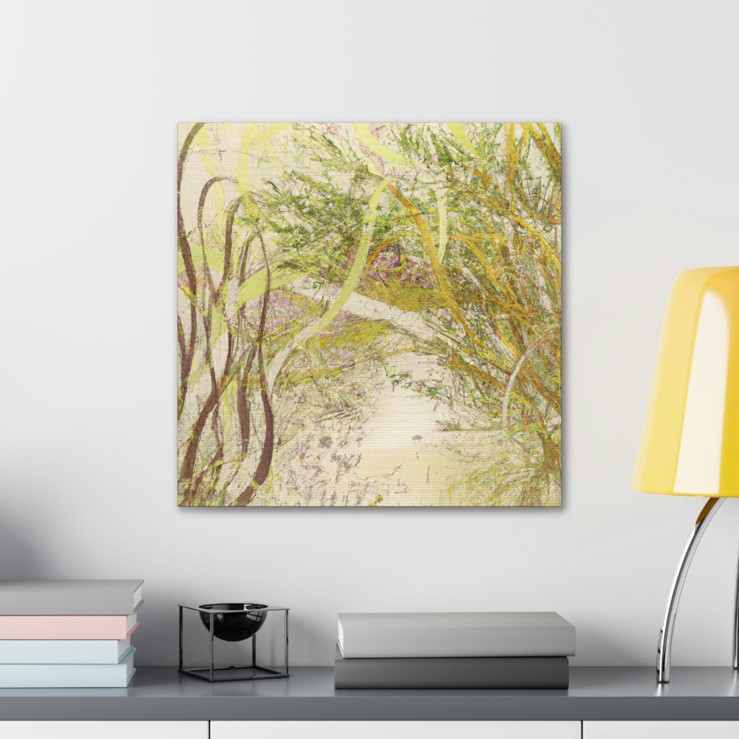 Willow Tree Abstracted - Canvas