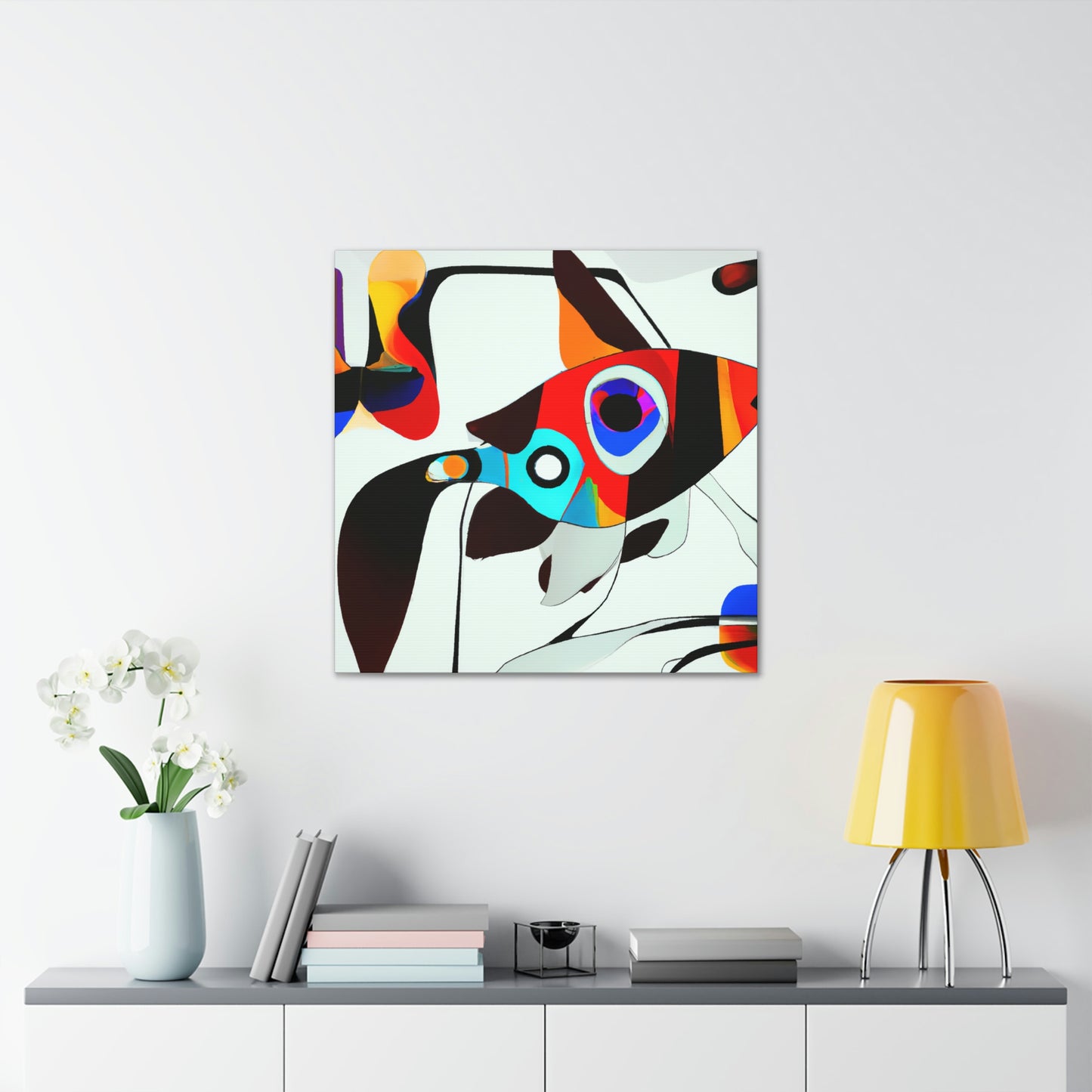 Guppy in Art Deco - Canvas