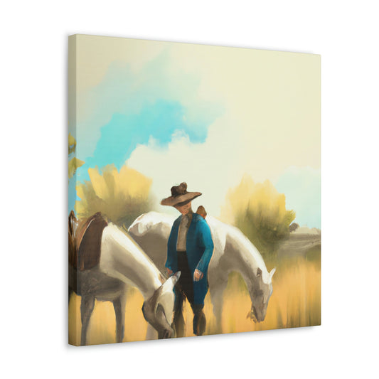 "Horses in Serenity" - Canvas