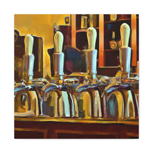 Bar Tap in Bloom - Canvas