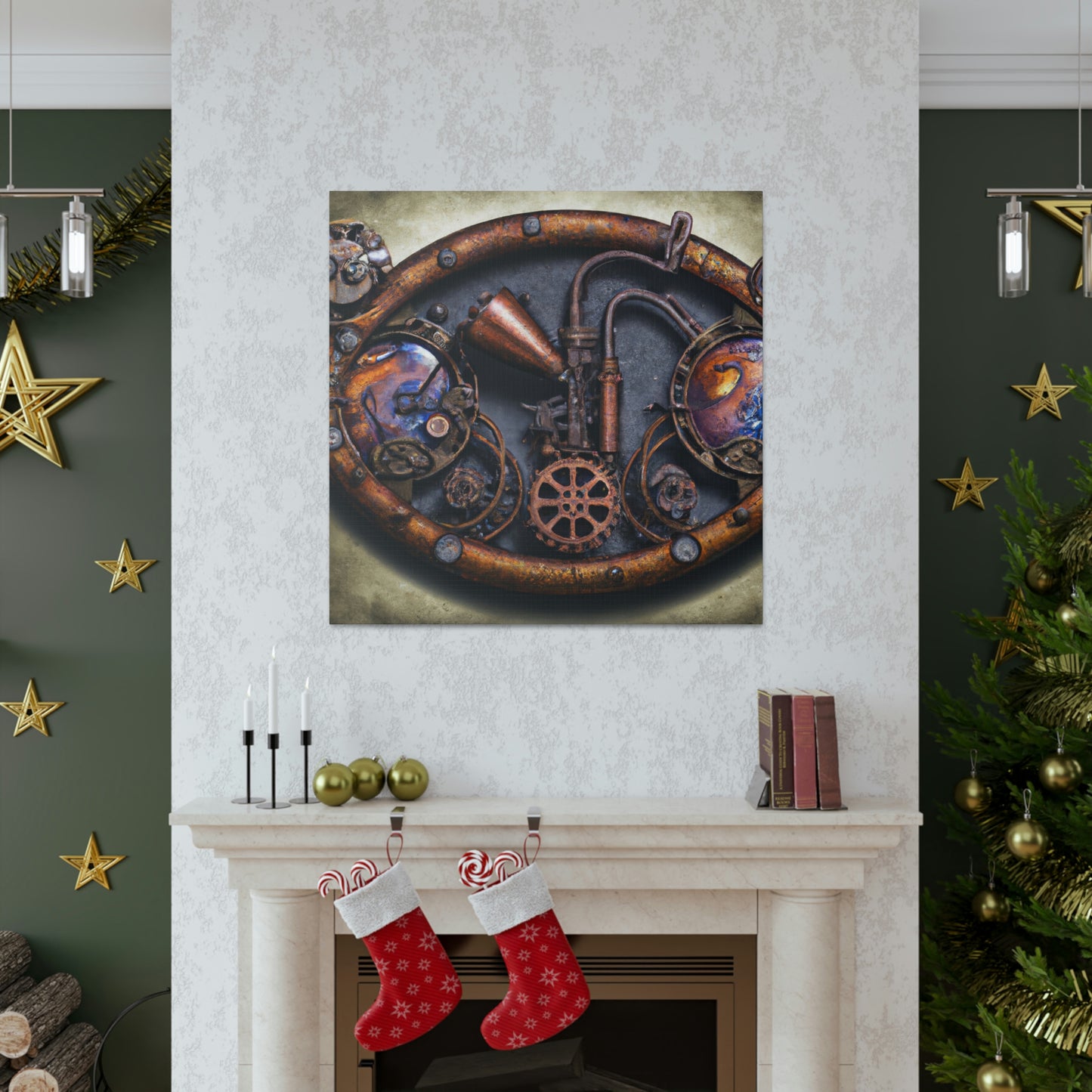 Clockwork Mechanical Majesty - Canvas