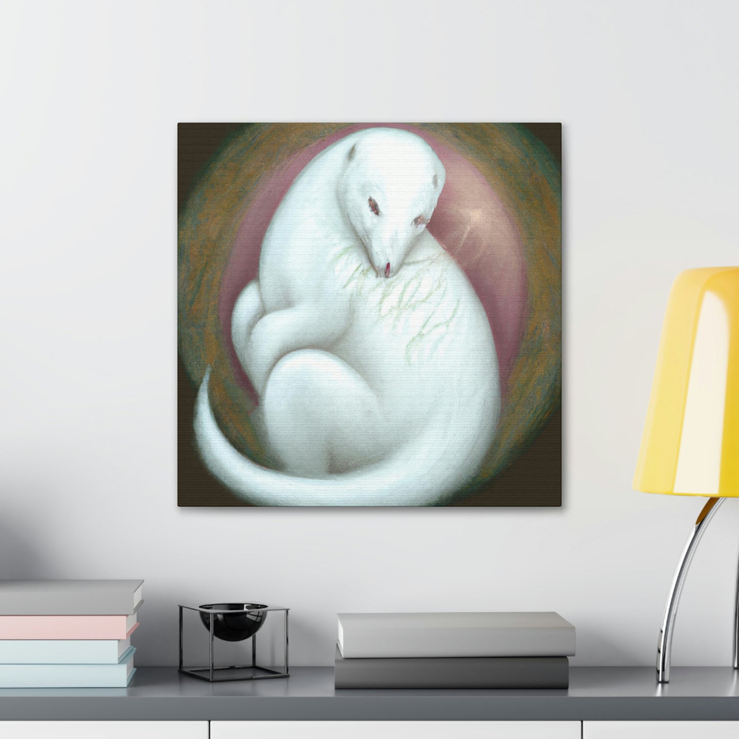 Ermine in Eternity - Canvas