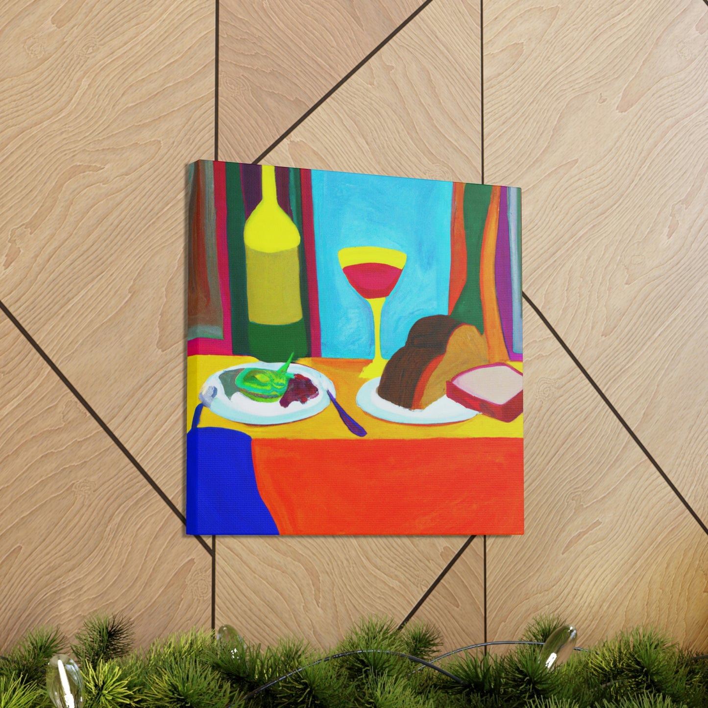 Breaking Bread Together - Canvas