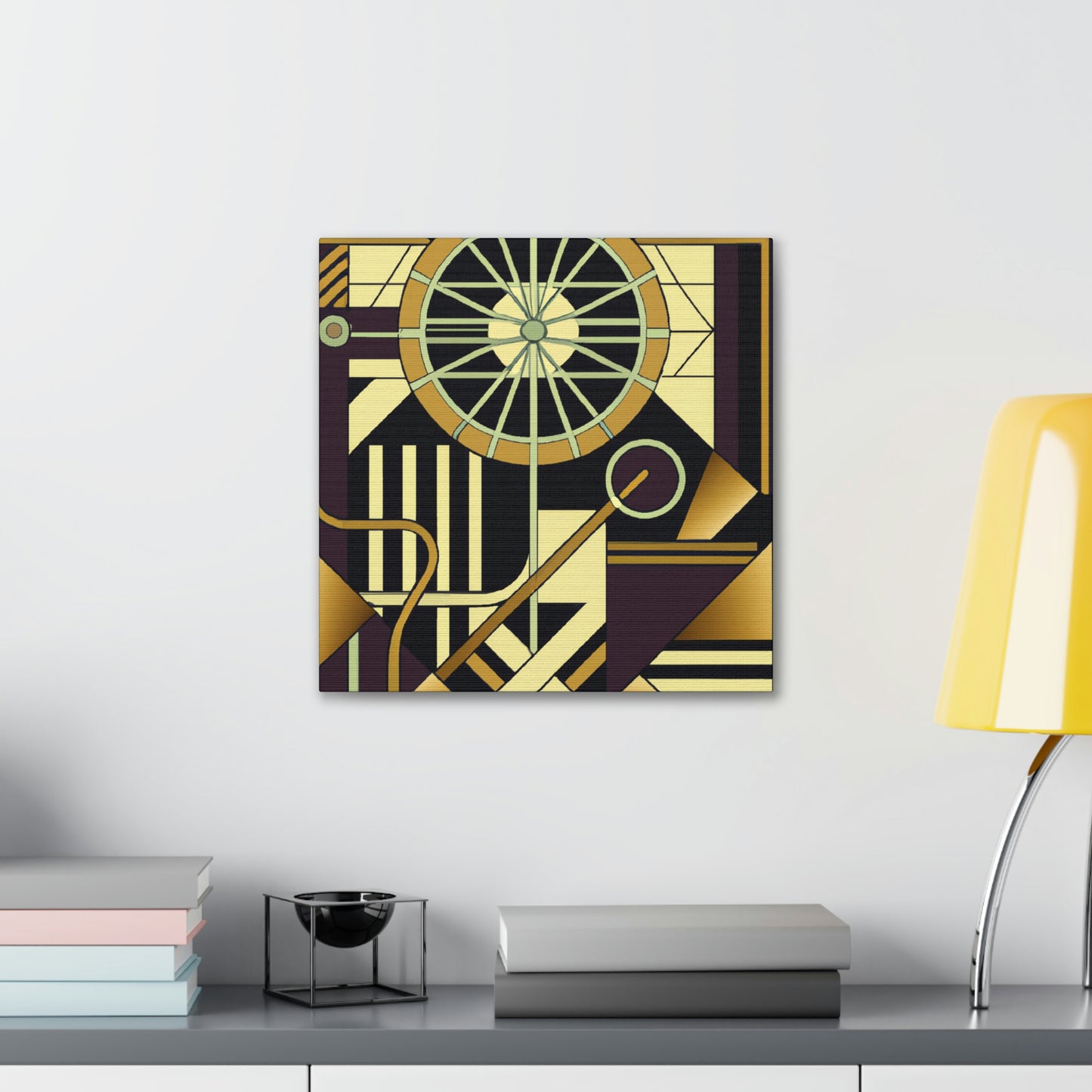 "Golden Jazz Symphony" - Canvas