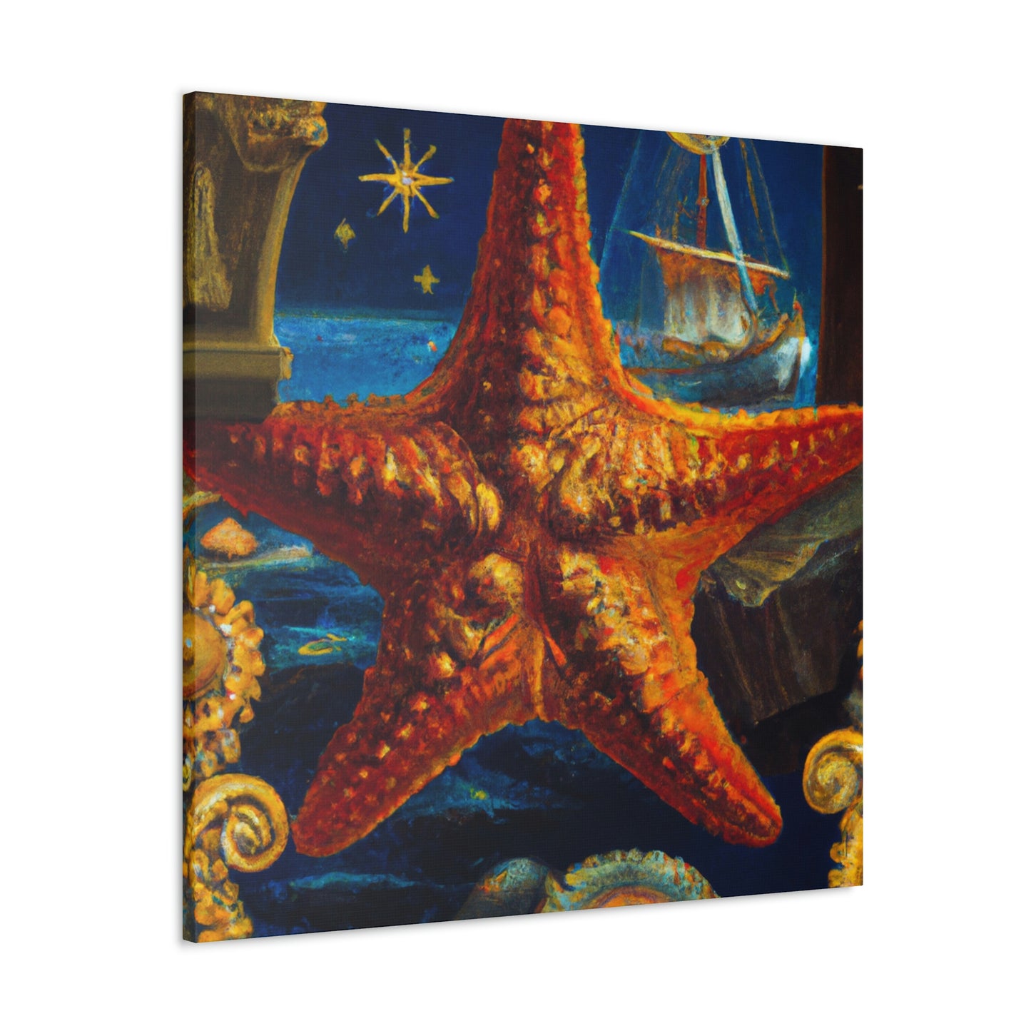 Nautical Starfish - Canvas - Canvas