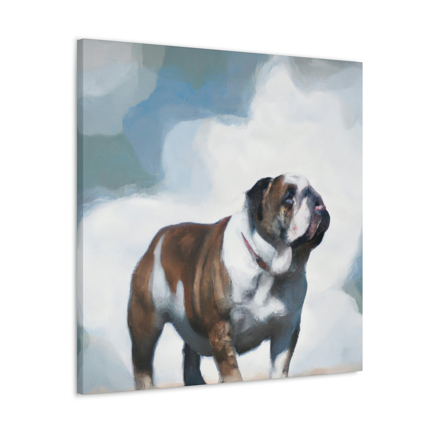 "English Bulldog Simplicity" - Canvas