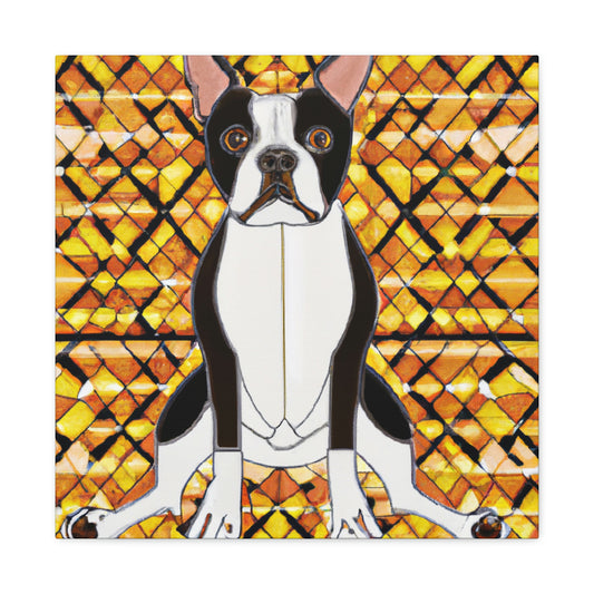 Boston Terrier Bliss - Canvas