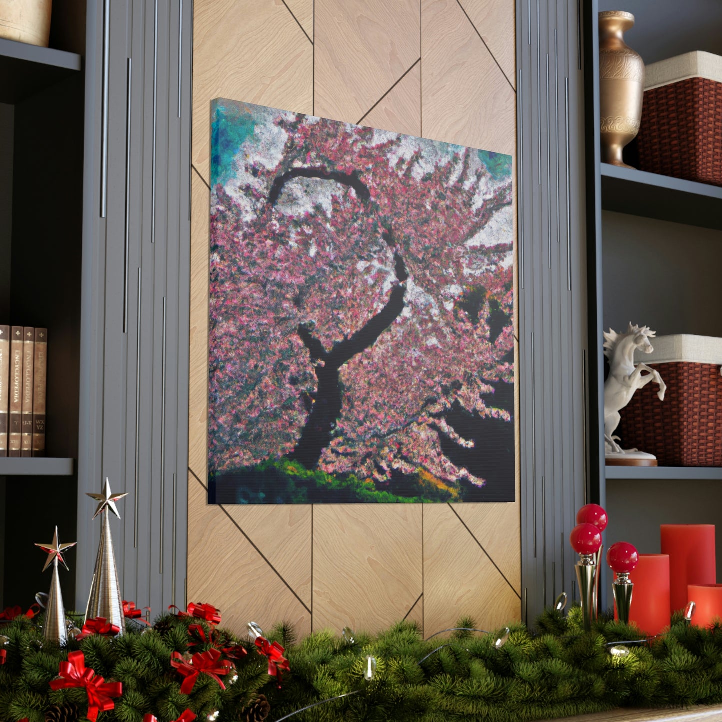 Cherry Blossom Reflection - Canvas