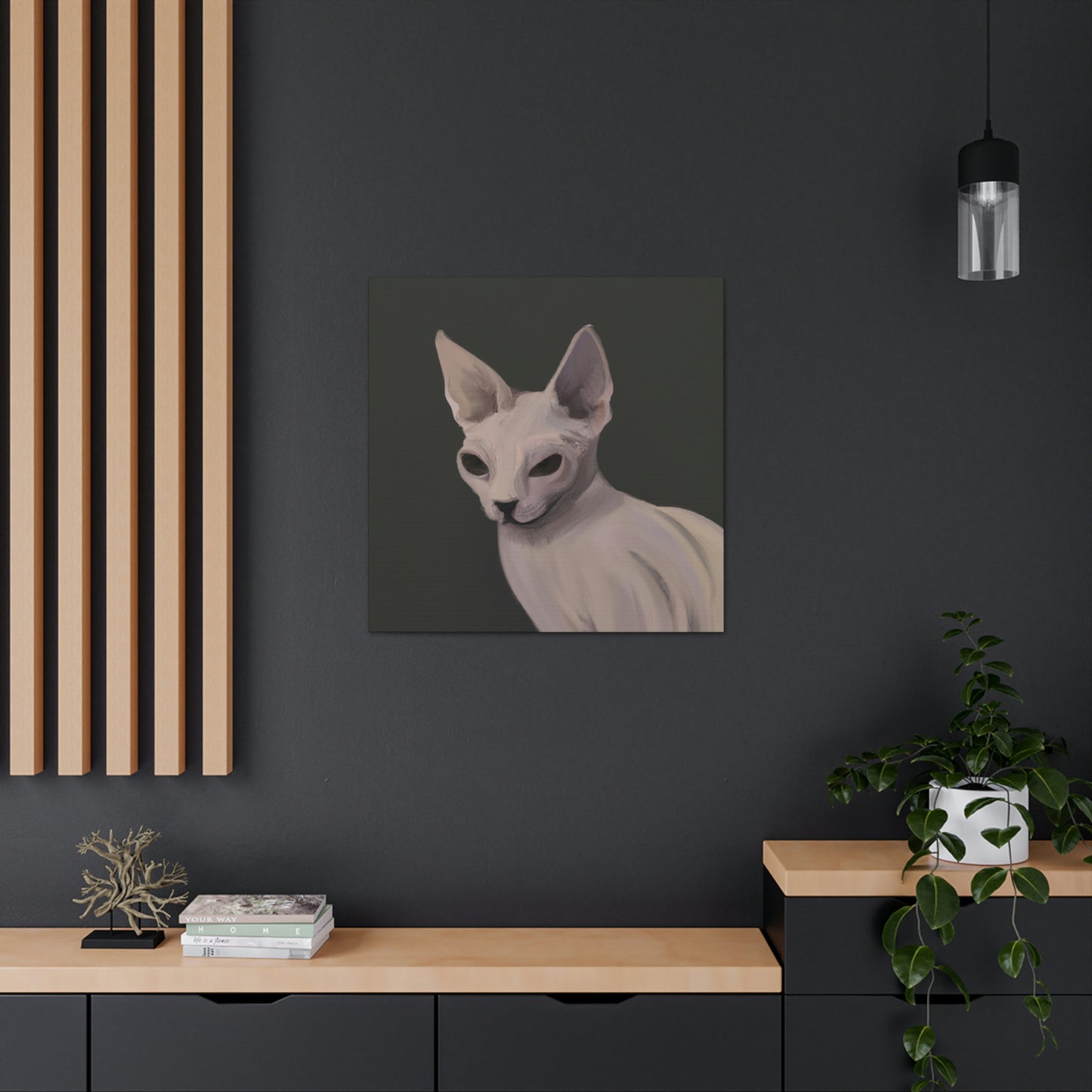 Sphynx of Minimalism - Canvas