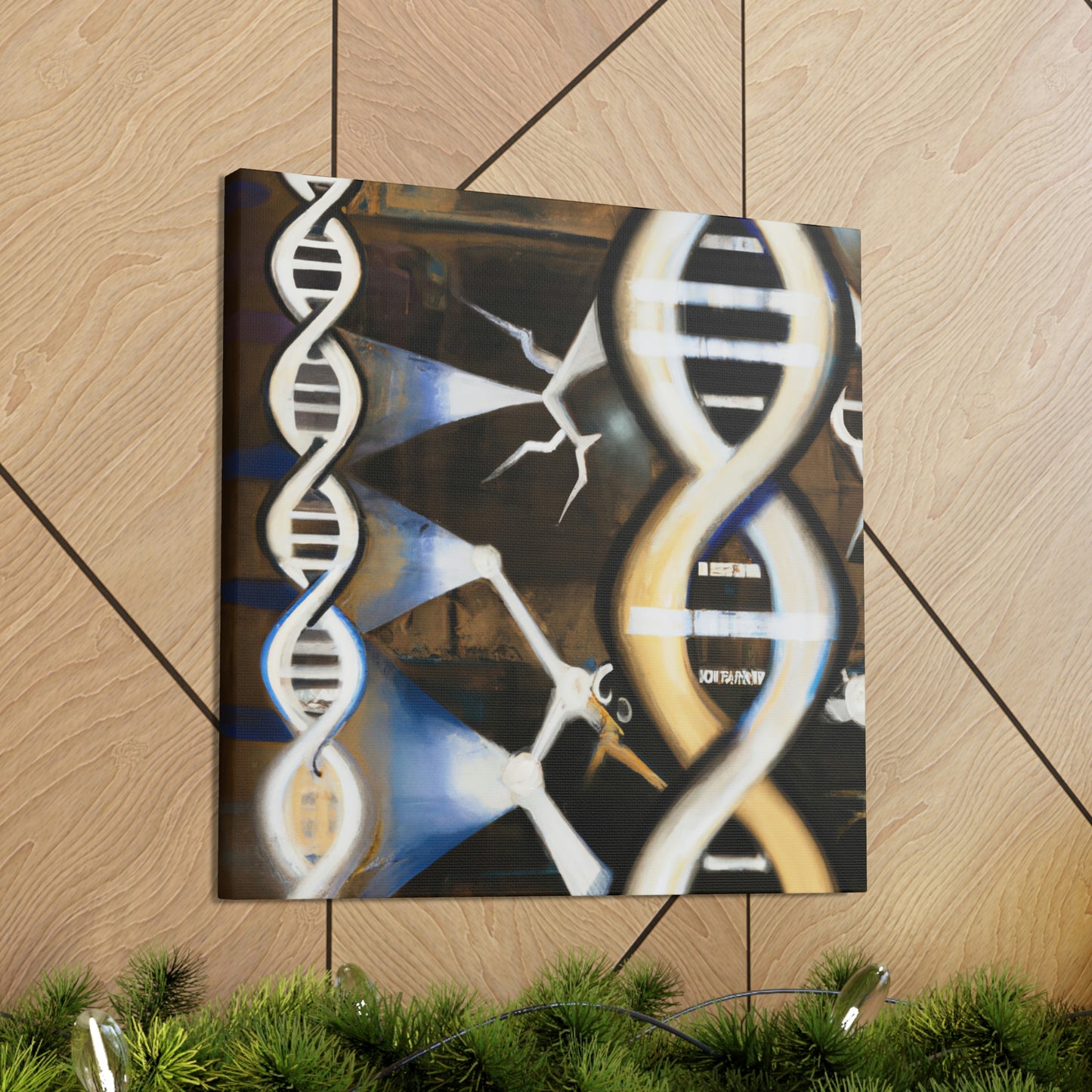 "Deco's DNA Vision" - Canvas