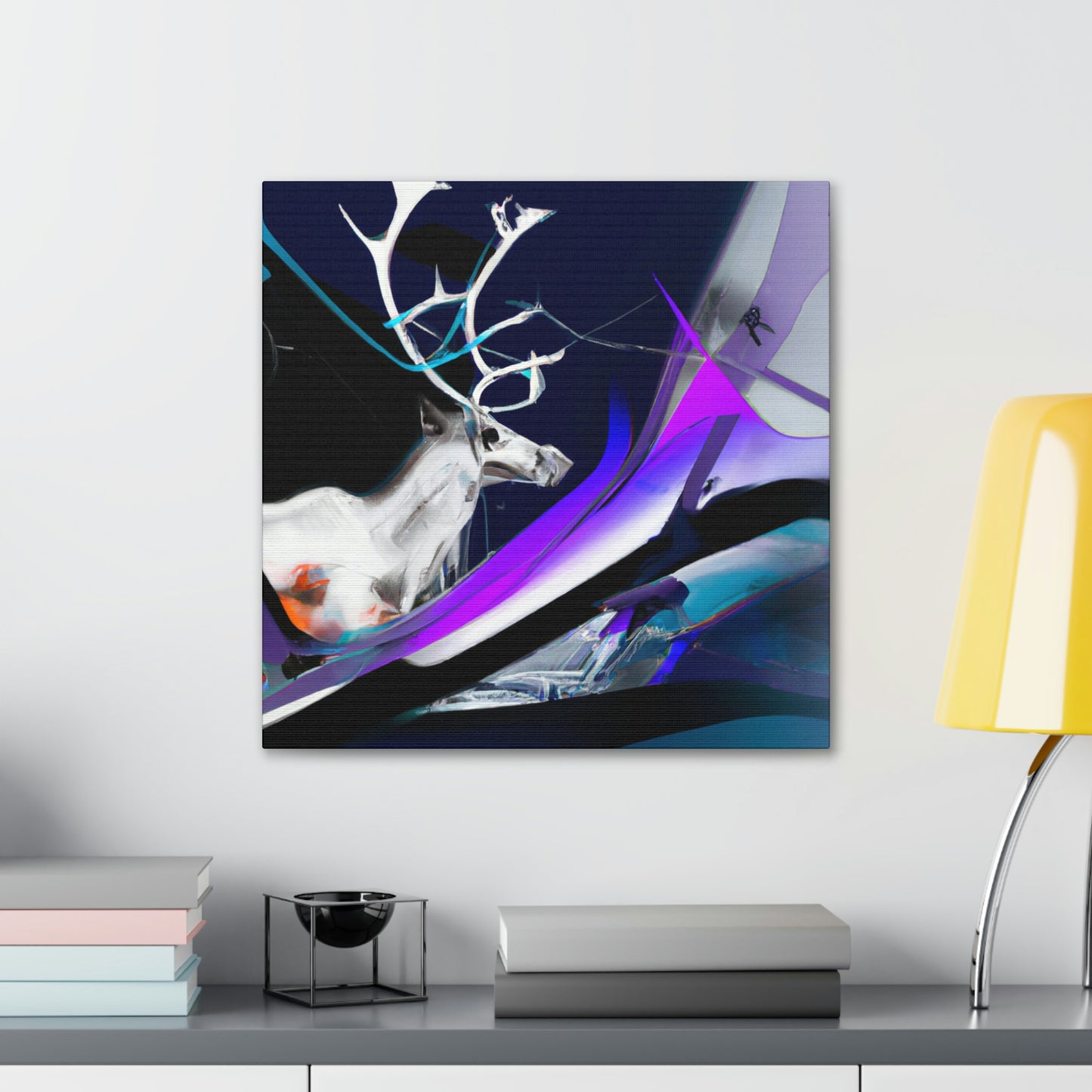 Reindeer in Winterland - Canvas