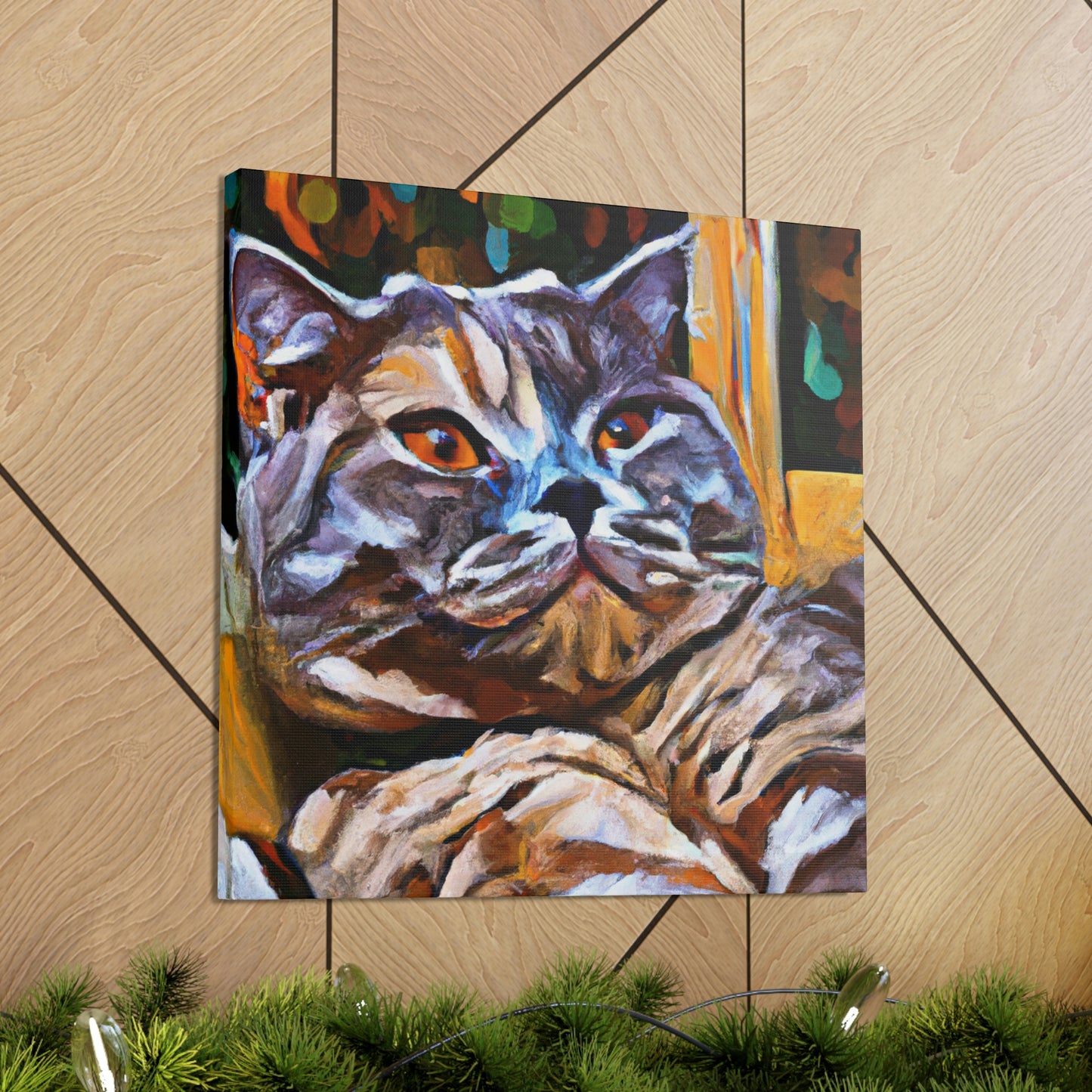 British Shorthair Impression - Canvas