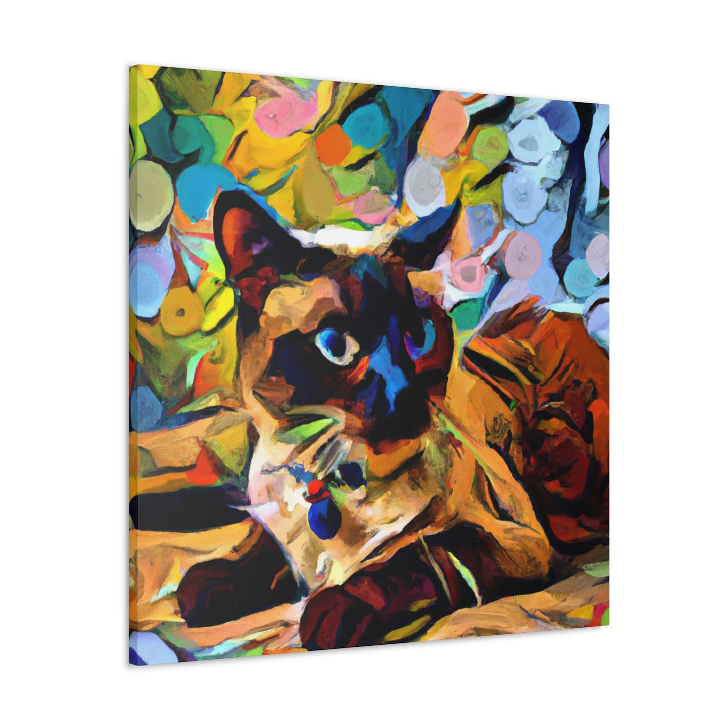 Siamese in Fauvism - Canvas