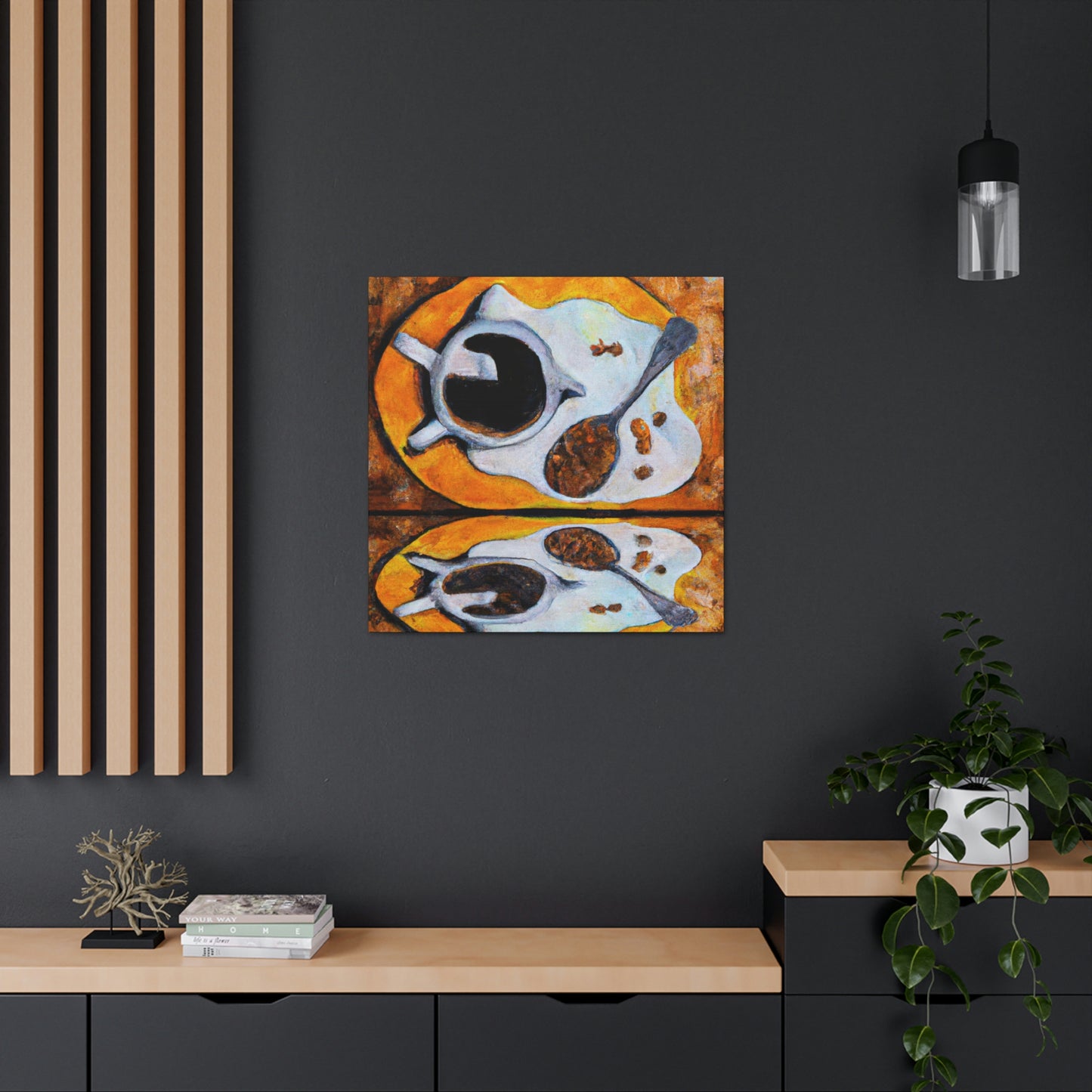 "Coffee: A Modern Expression" - Canvas