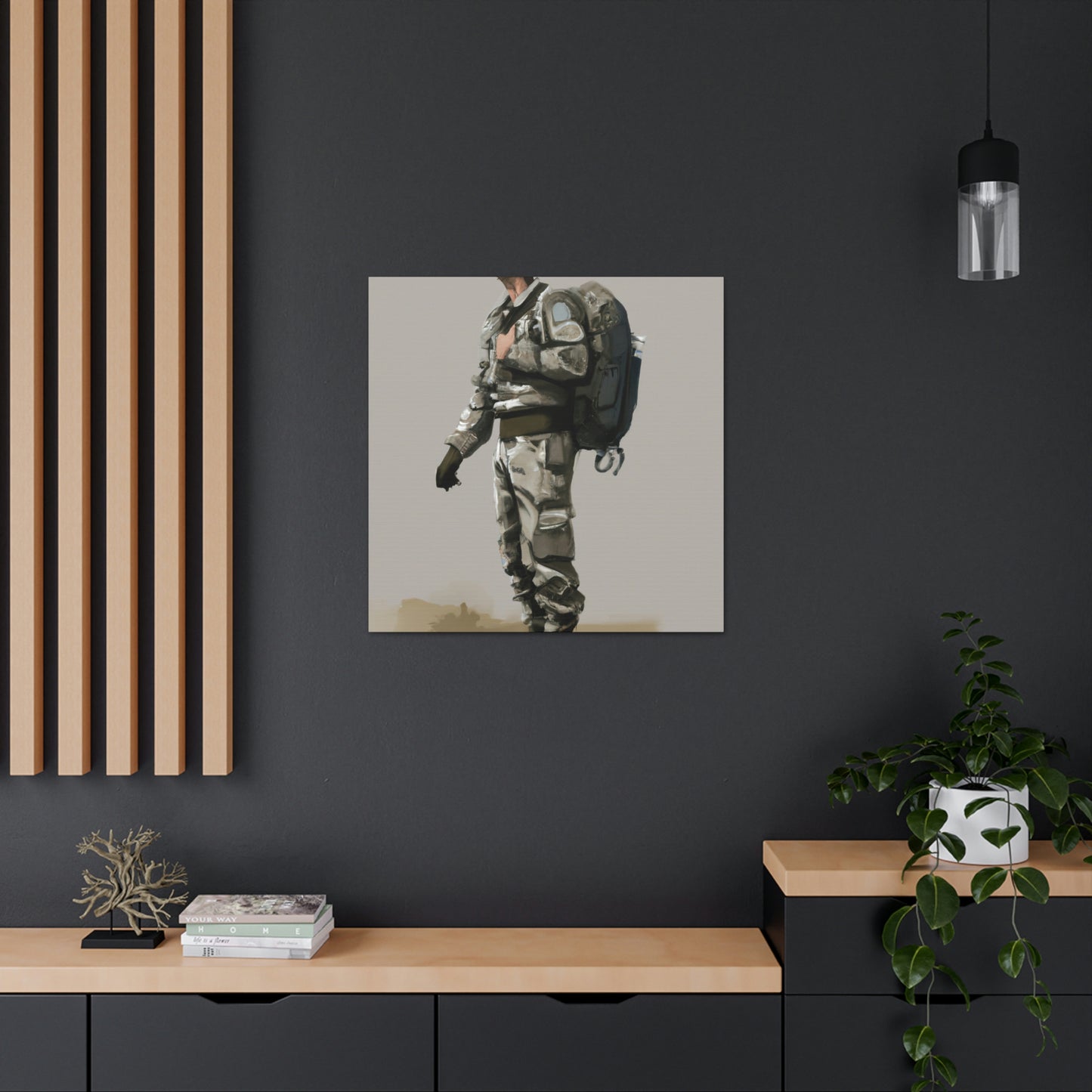 Combat Medic's Courage - Canvas