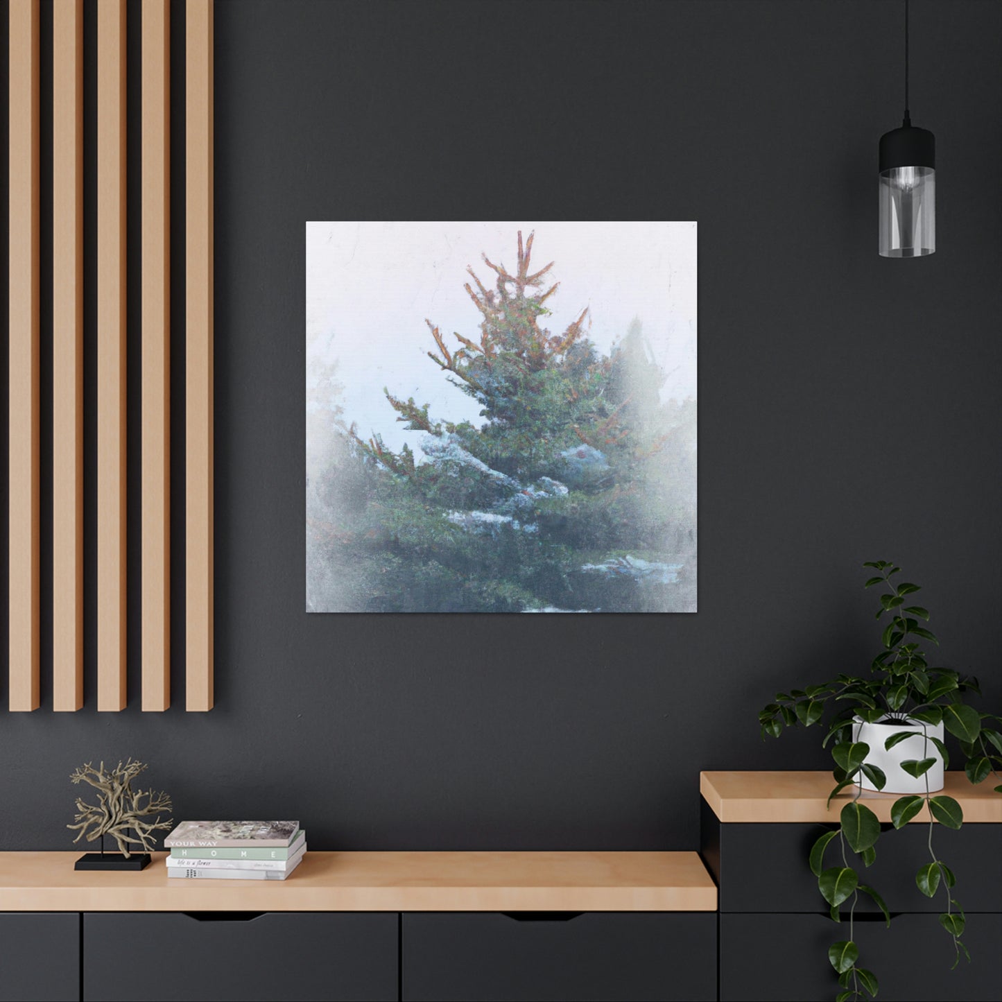 Spruce in the Woods - Canvas