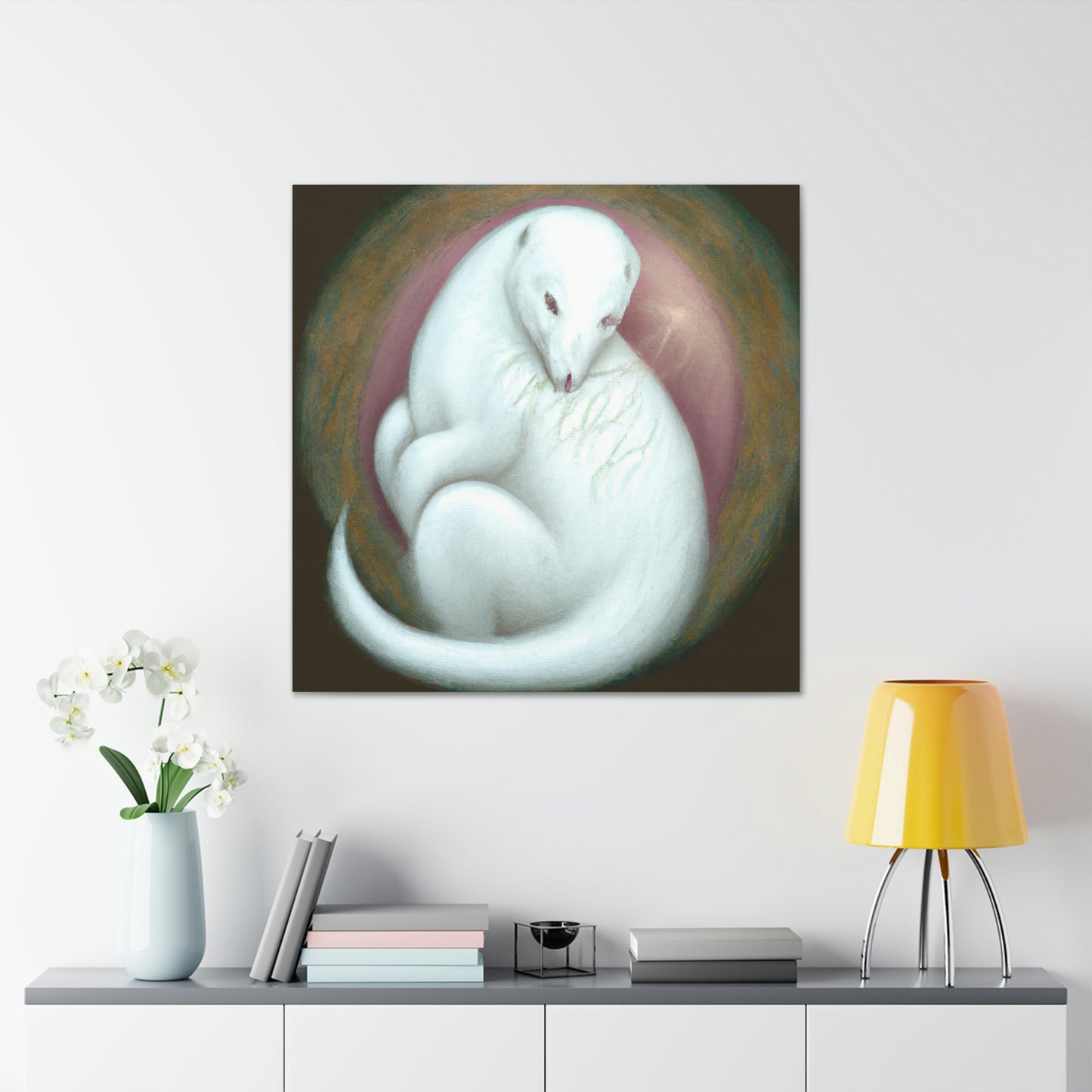 Ermine in Eternity - Canvas