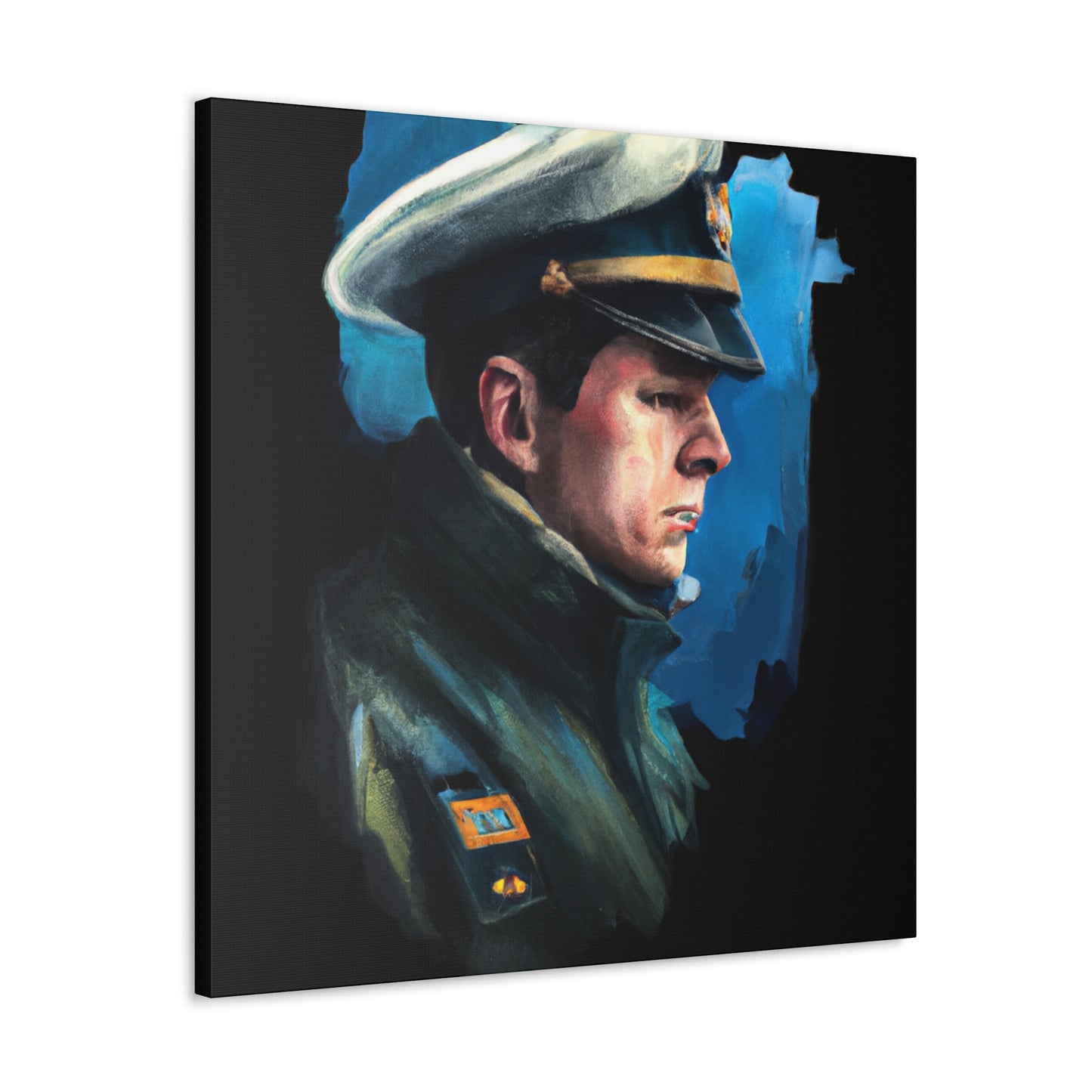 "Glorious Naval Aviator" - Canvas