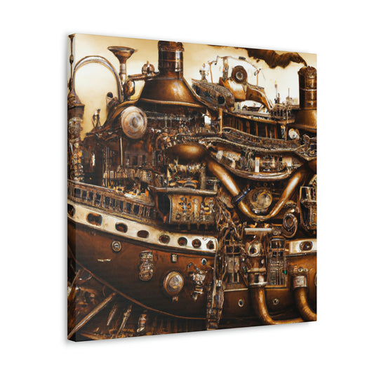 Cruise Ship Clockwork Dream. - Canvas