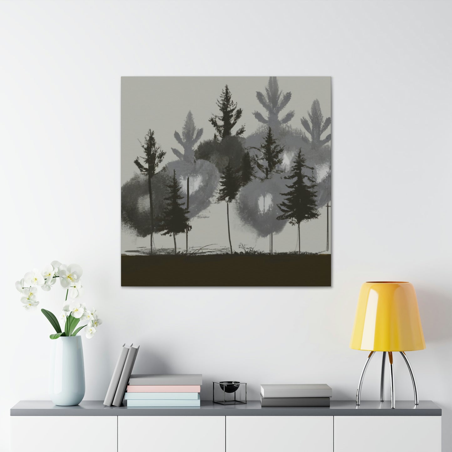 "Spruce Tree Expansion" - Canvas