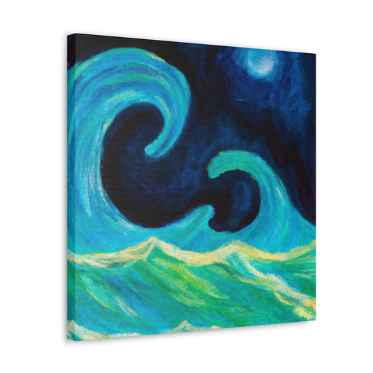 "Sea of Rippling Waves" - Canvas