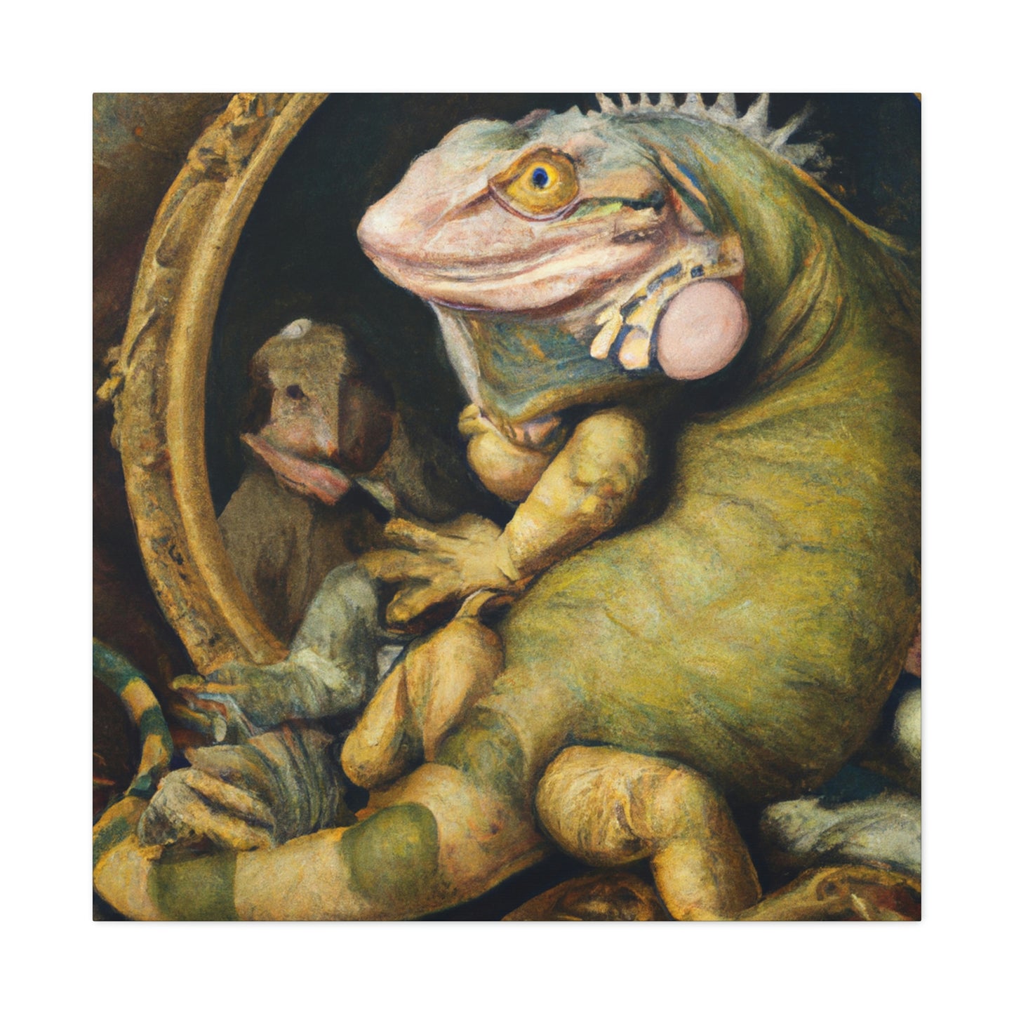 Reptiles of Baroque - Canvas