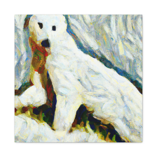 "Ermine's Majestic Splendor" - Canvas