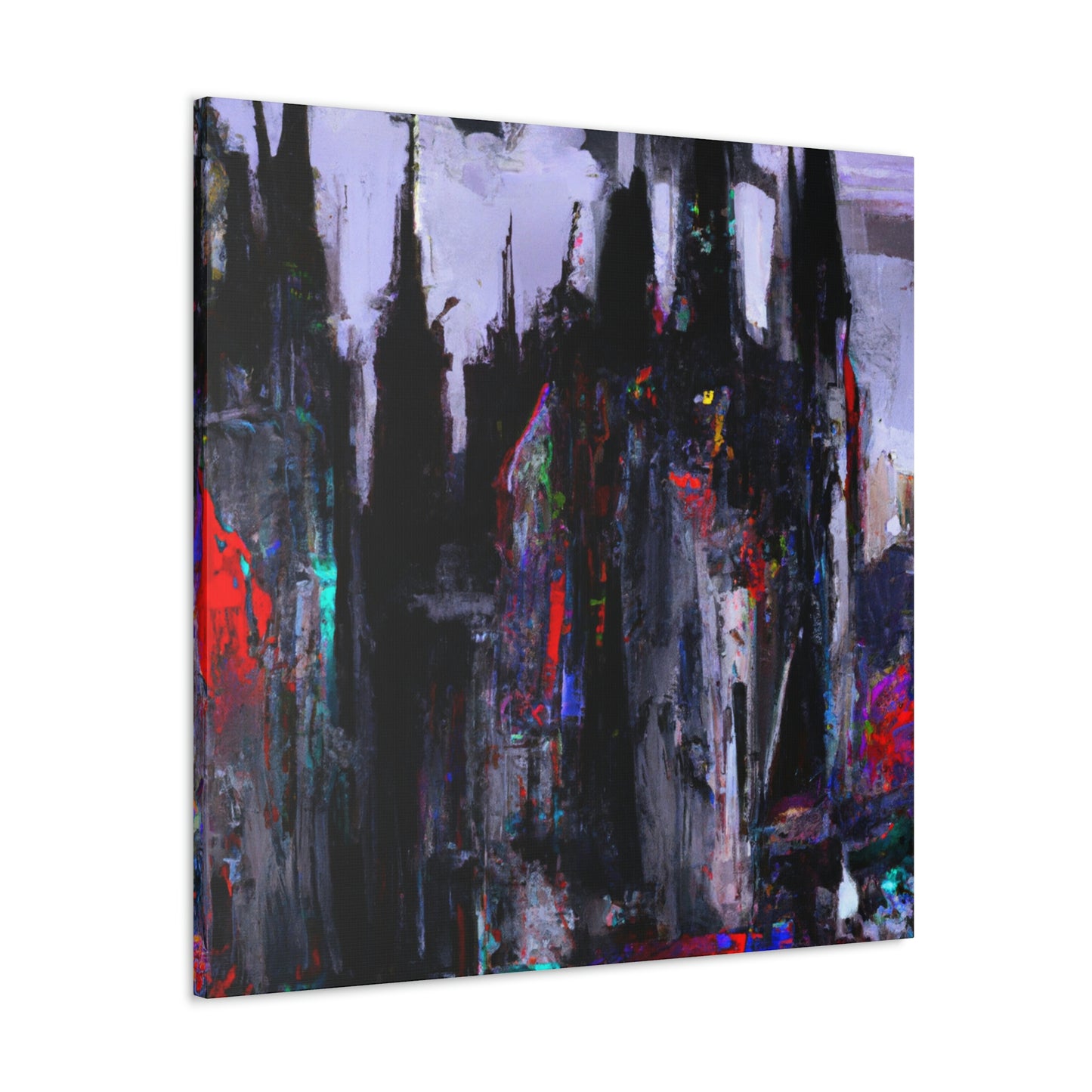 "Gothic Abstract Expressionism" - Canvas