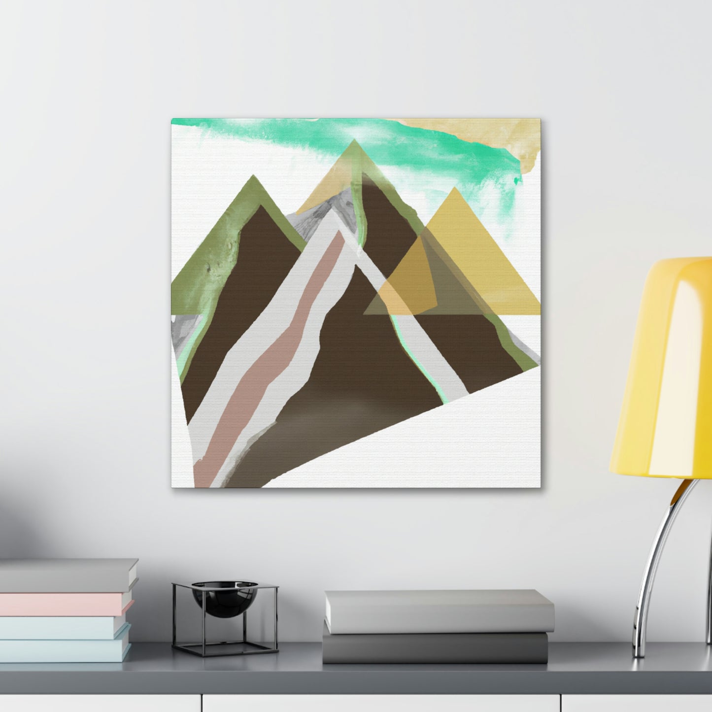 "Mountain Majesty Ablaze" - Canvas