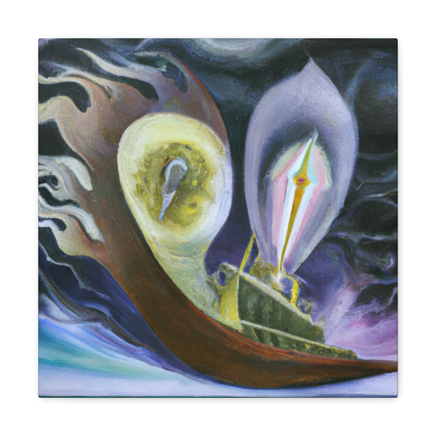 Stormy Ocean Voyage - Canvas