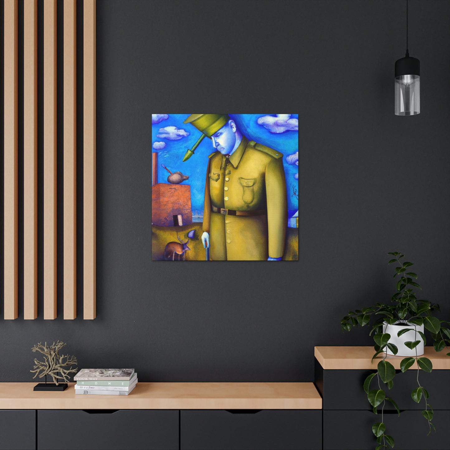 "Supply Sergeant Dreamscape" - Canvas