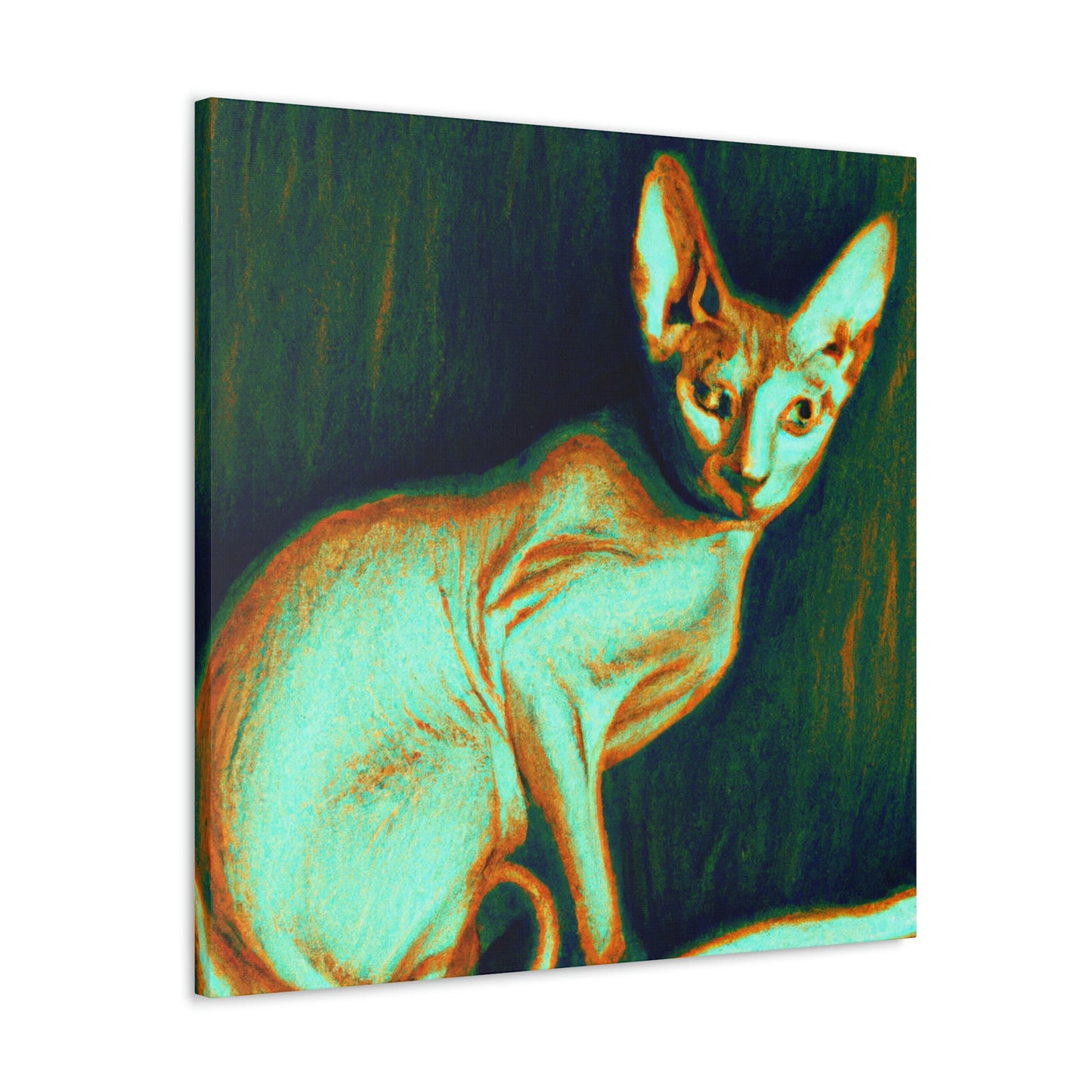 Sphynx in Expressionism - Canvas