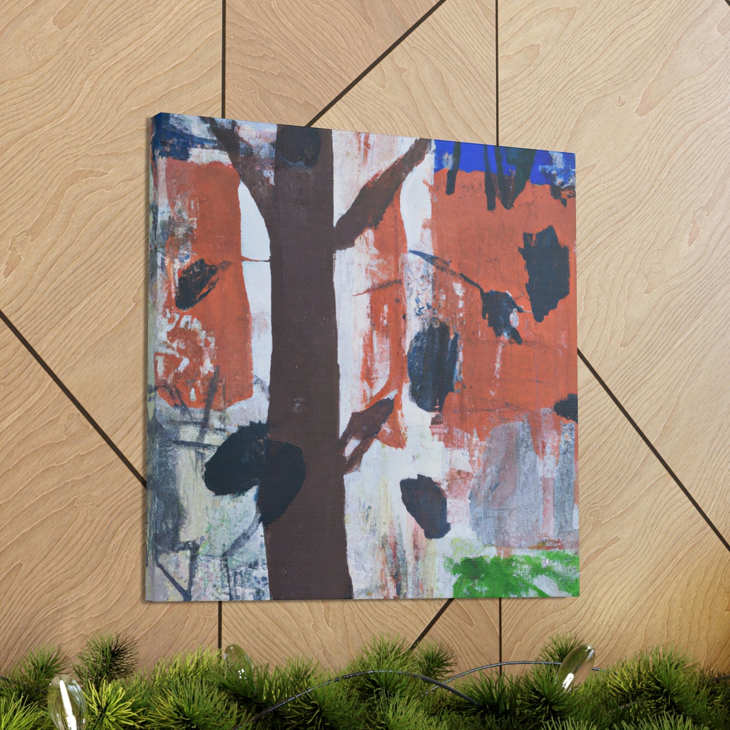 "Beech Tree Expressionism" - Canvas