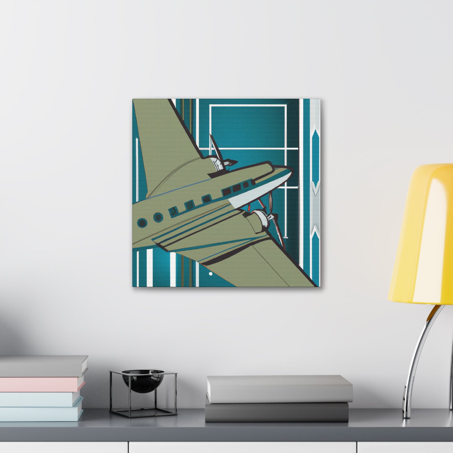 Vintage Flying Splendor - Canvas