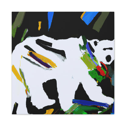 "Polar Bear's Expressionism" - Canvas