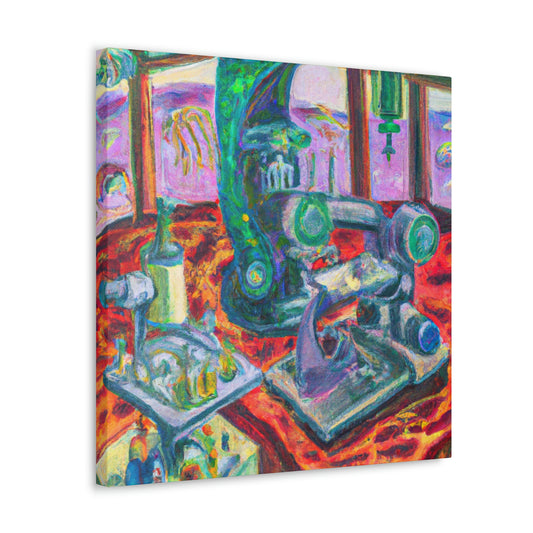 Microscopes in Fauvism - Canvas